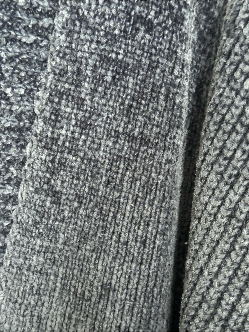 89th & Madison Open-Front Navy Ribbed Cardigan - Picture 5 of 5